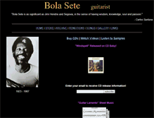 Tablet Screenshot of bolasete.com